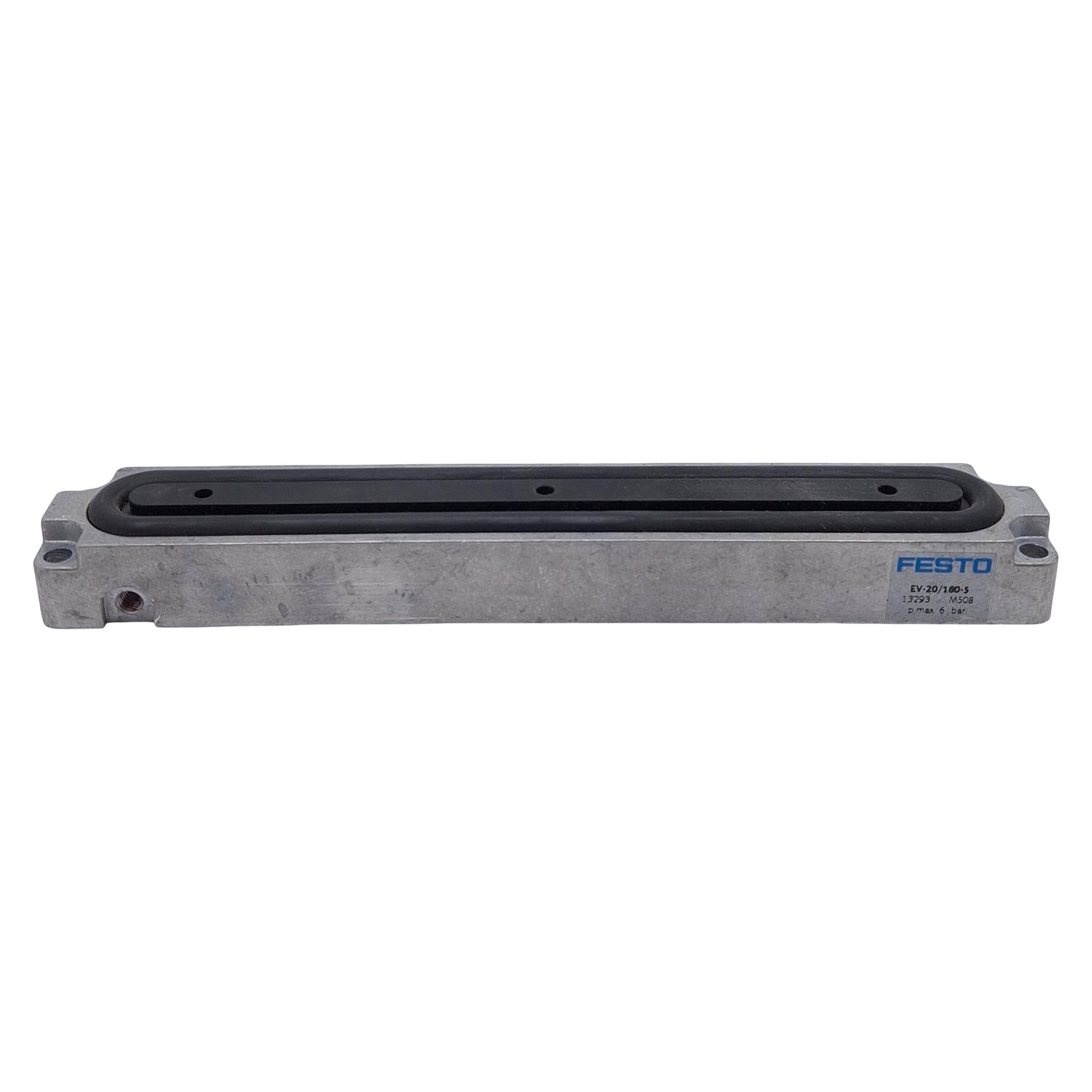 Used Festo EV-20/180-5 Clamping Module, 20x180mm, 5mm Stroke, 0.2-0.6MPa, M5, 1480N
