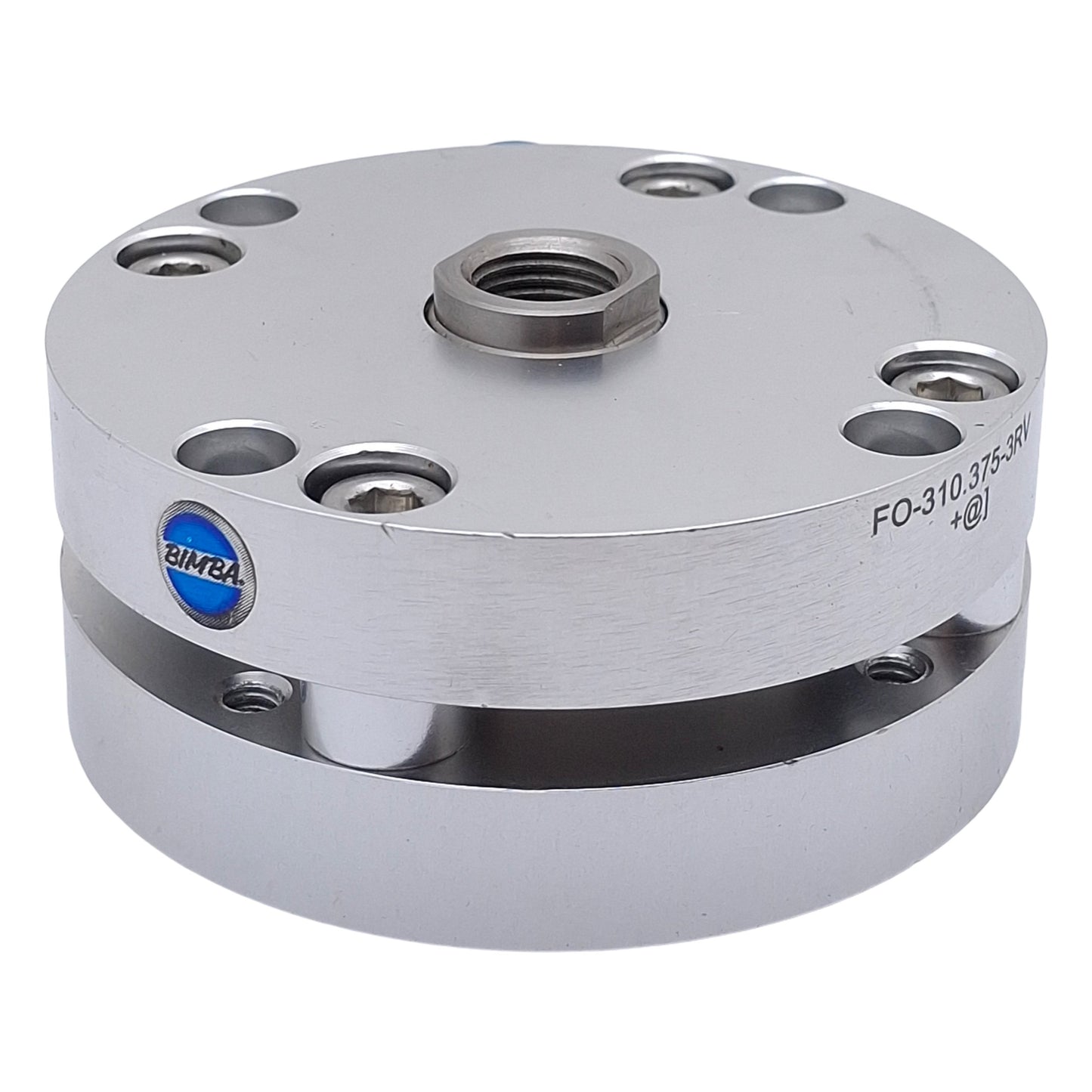New Bimba FO-310.375-3RV FLAT-1 Pneumatic Cylinder ø2in Bore, 0.375in Stroke, 1/8NPT