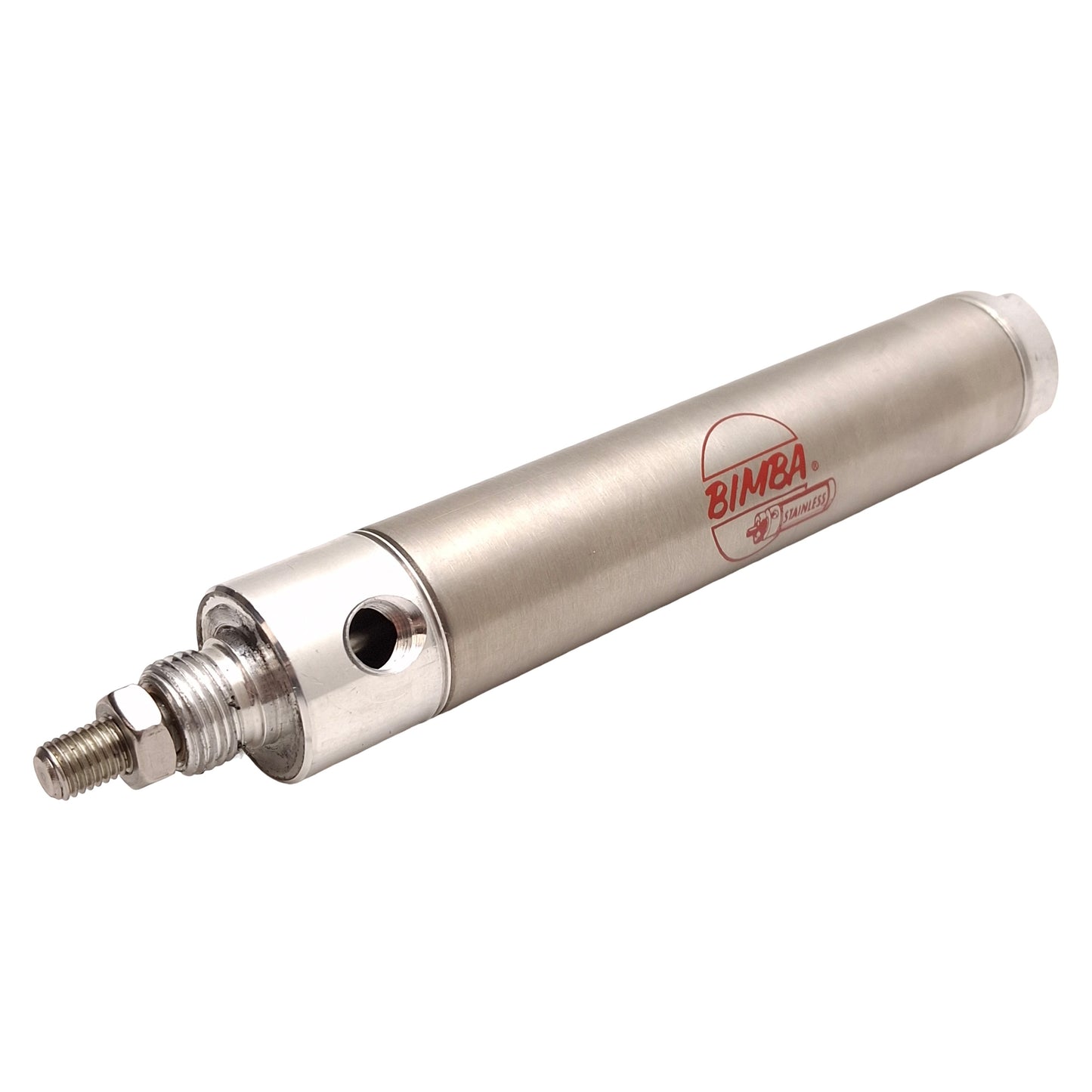 Used Bimba LTE-093-DBM Linear Thruster Cylinder, ø1-1/16in Bore, 3in Stroke, 1/8NPT
