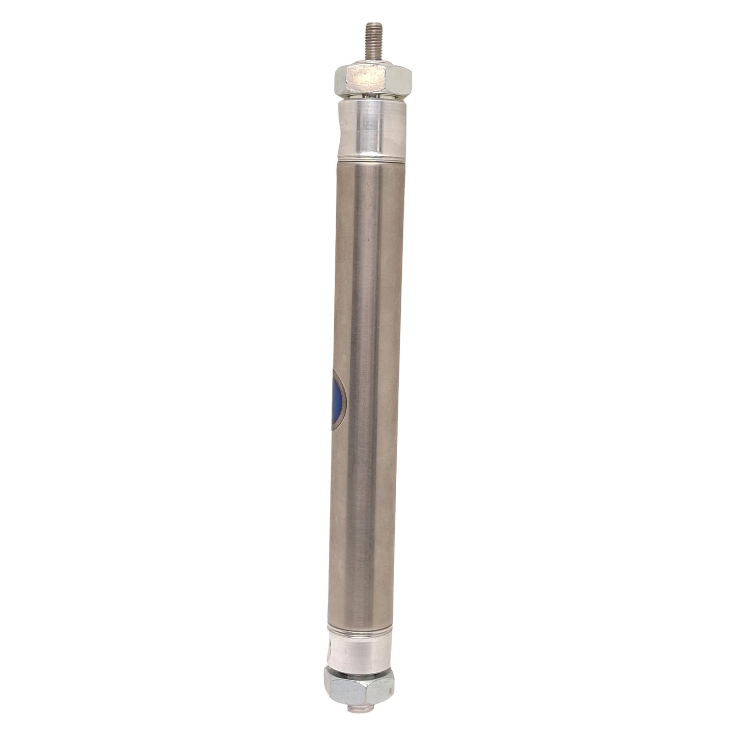 Used Bimba M-065-DXP Stainless Steel Cylinder, ø7/8in Bore, 5in Stroke, 1/8in NPT
