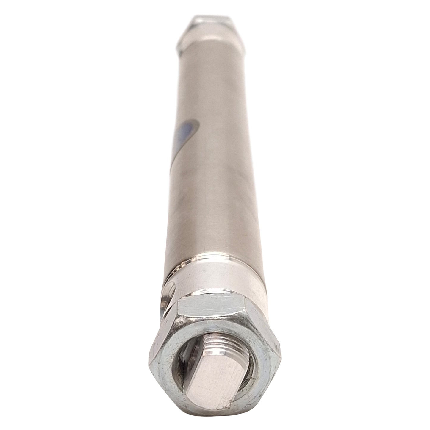 Used Bimba M-065-DXP Stainless Steel Cylinder, ø7/8in Bore, 5in Stroke, 1/8in NPT