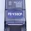 Used Keyence FS-V33CP Fiber Optic Sensor Amplifier 12-24VDC, PNP, M8 4-Pin, DIN Rail