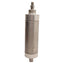 Used Bimba 504-DXP Stainless Steel Cylinder, ø2-1/2in Bore, 4in Stroke, 1/4in NPT
