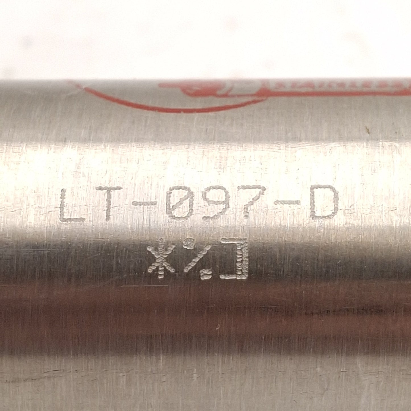 Used Bimba LT-097-D Linear Thruster Cylinder, ø1-1/16in Bore, 7in Stroke, 1/8in NPT