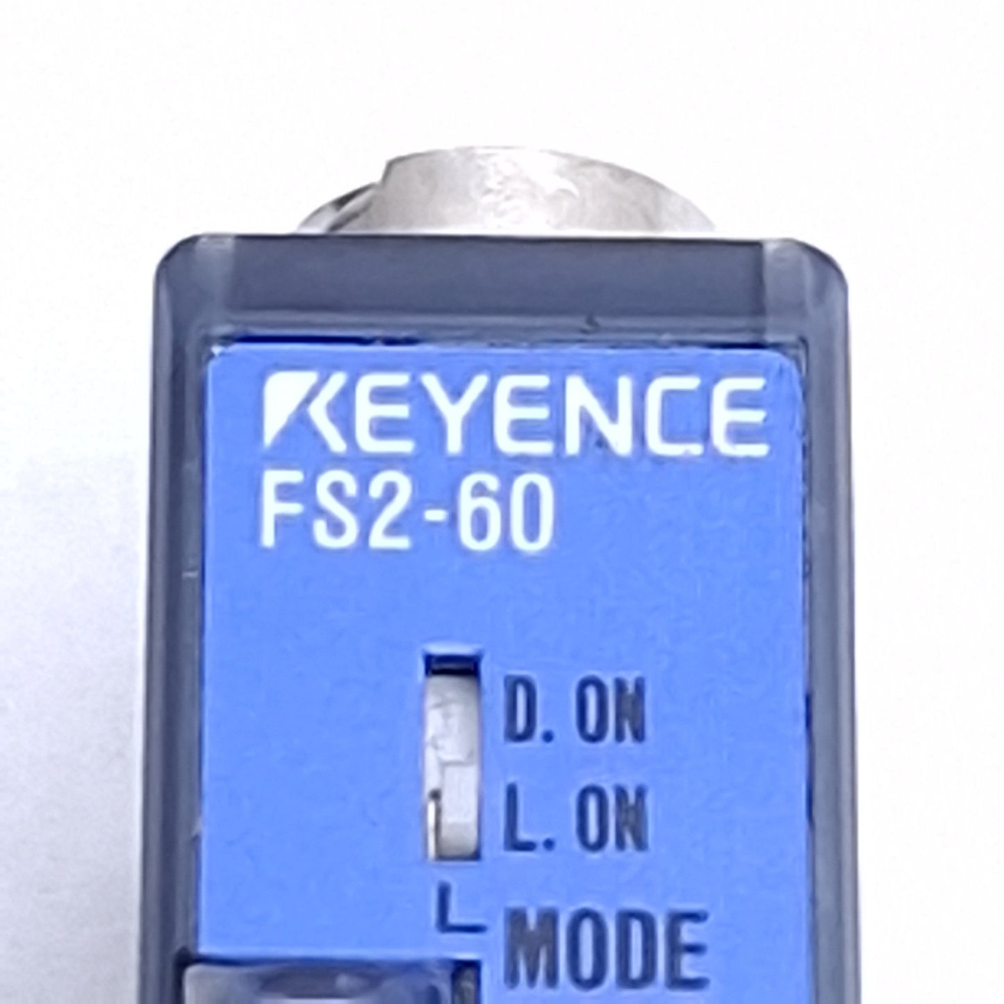 New – Open box Keyence FS2-60 Fiber Optic Amplifier Sensor NPN, 12-24VDC, Red LED, 2m Cable