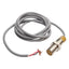 Used Omron TLE-X5C1 Proximity Sensor 5mm SN, 12-24VDC, NPN NO 200mA, M18 Barrel