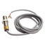 Used Omron TLE-X5C1 Proximity Sensor 5mm SN, 12-24VDC, NPN NO 200mA, M18 Barrel