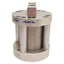 Used Bimba FT-312 Flat-II Non-Rotating Cylinder ø2in Bore, 2in Stroke, 200psi, 1/8NPT