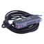 Used Keyence AP-V41AW Pressure Sensor Amplifier NPN, 12-24VDC, 6ft Cable, DIN Rail