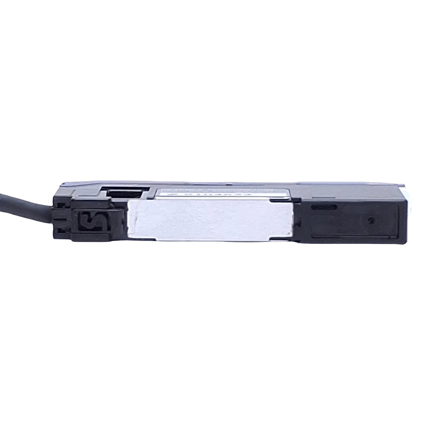 Used Keyence AP-V41AW Pressure Sensor Amplifier NPN, 12-24VDC, 6ft Cable, DIN Rail