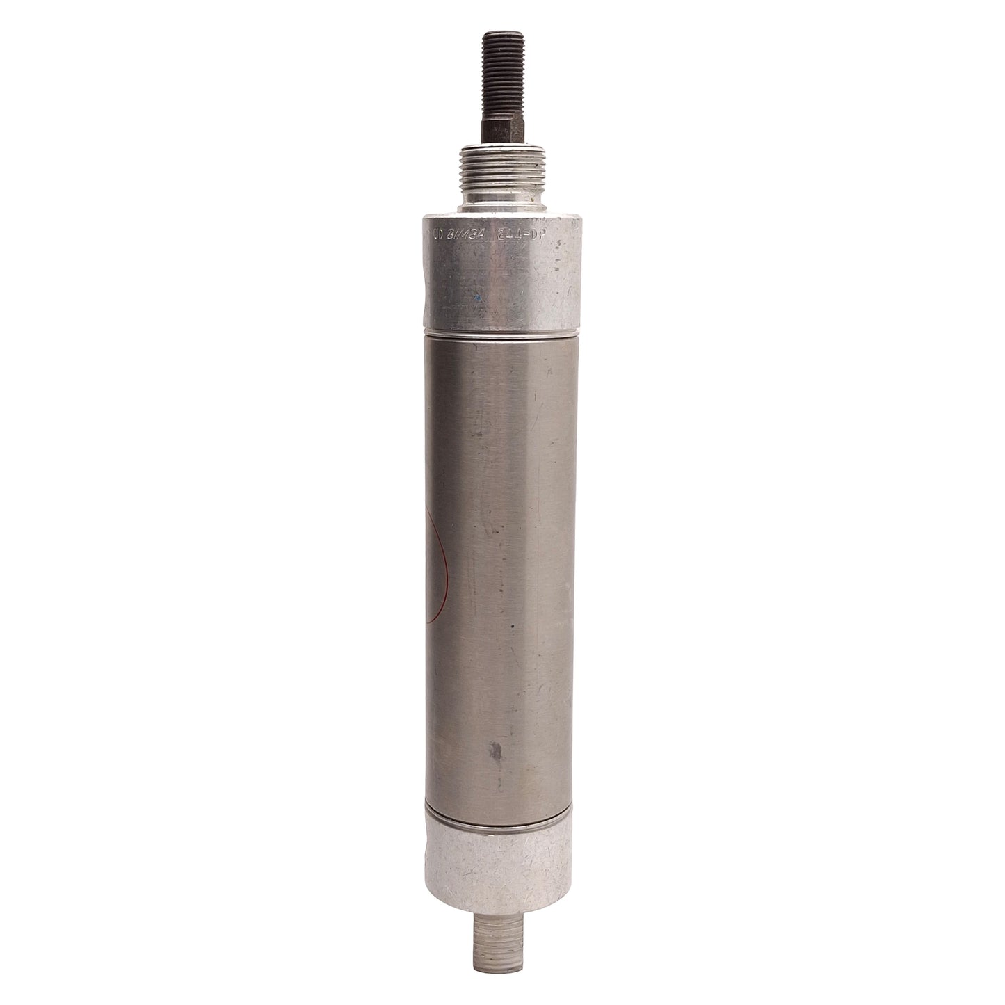 Used Bimba 244-DP Stainless Steel Cylinder, ø1-3/4in Bore, 4in Stroke, 1/4in NPT