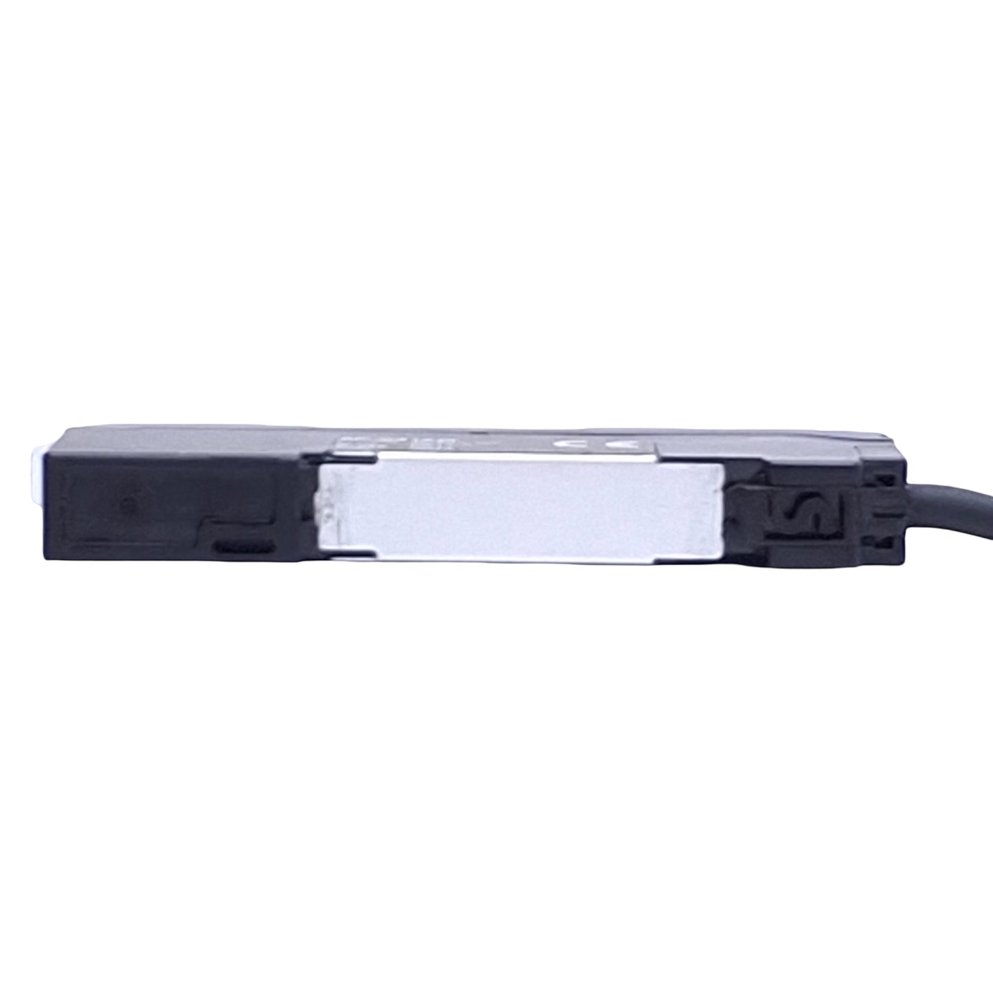 Used Keyence AP-V41AW Pressure Sensor Amplifier NPN, 12-24VDC, 4ft Cable, DIN Rail