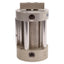 Used Bimba FT-091-M Flat-II Non-Rotating Cylinder, ø1-1/16in Bore, 1in Stroke, 1/8NPT