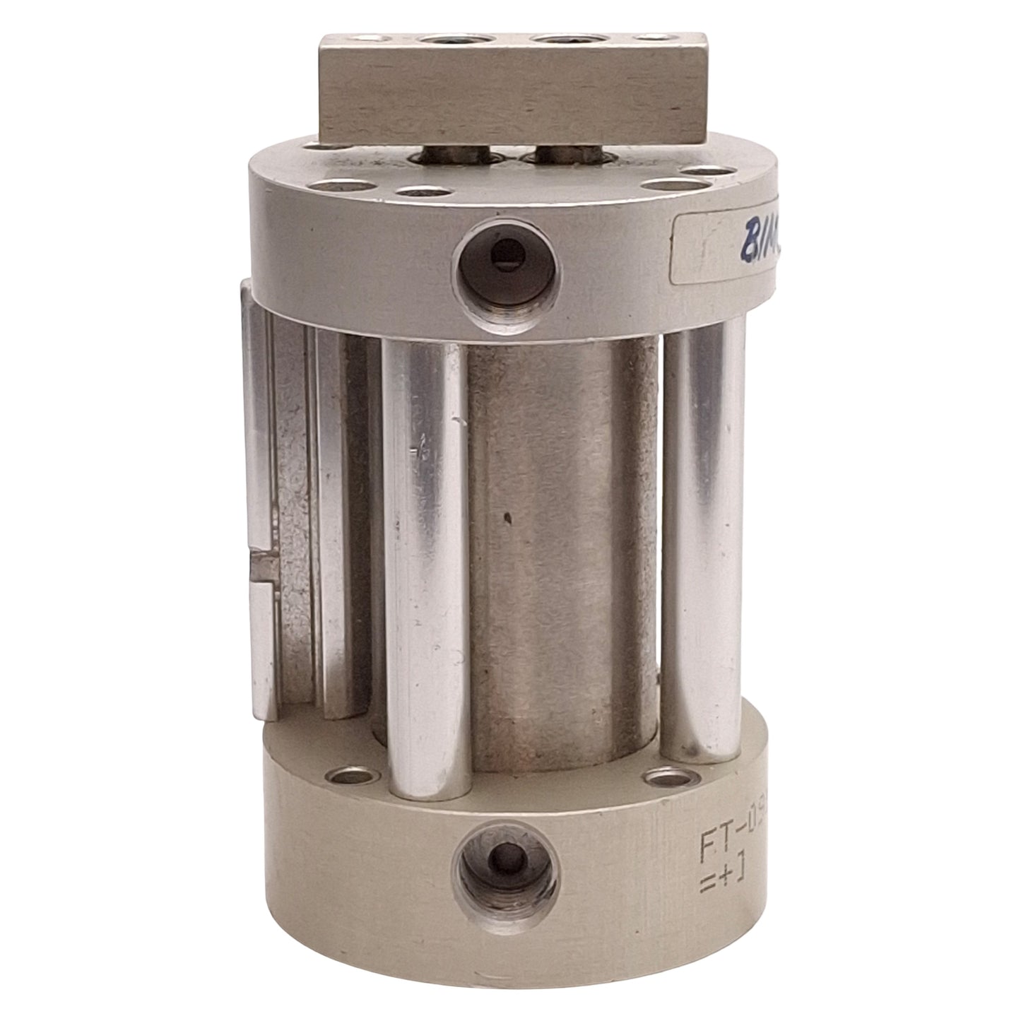 Used Bimba FT-091-M Flat-II Non-Rotating Cylinder, ø1-1/16in Bore, 1in Stroke, 1/8NPT