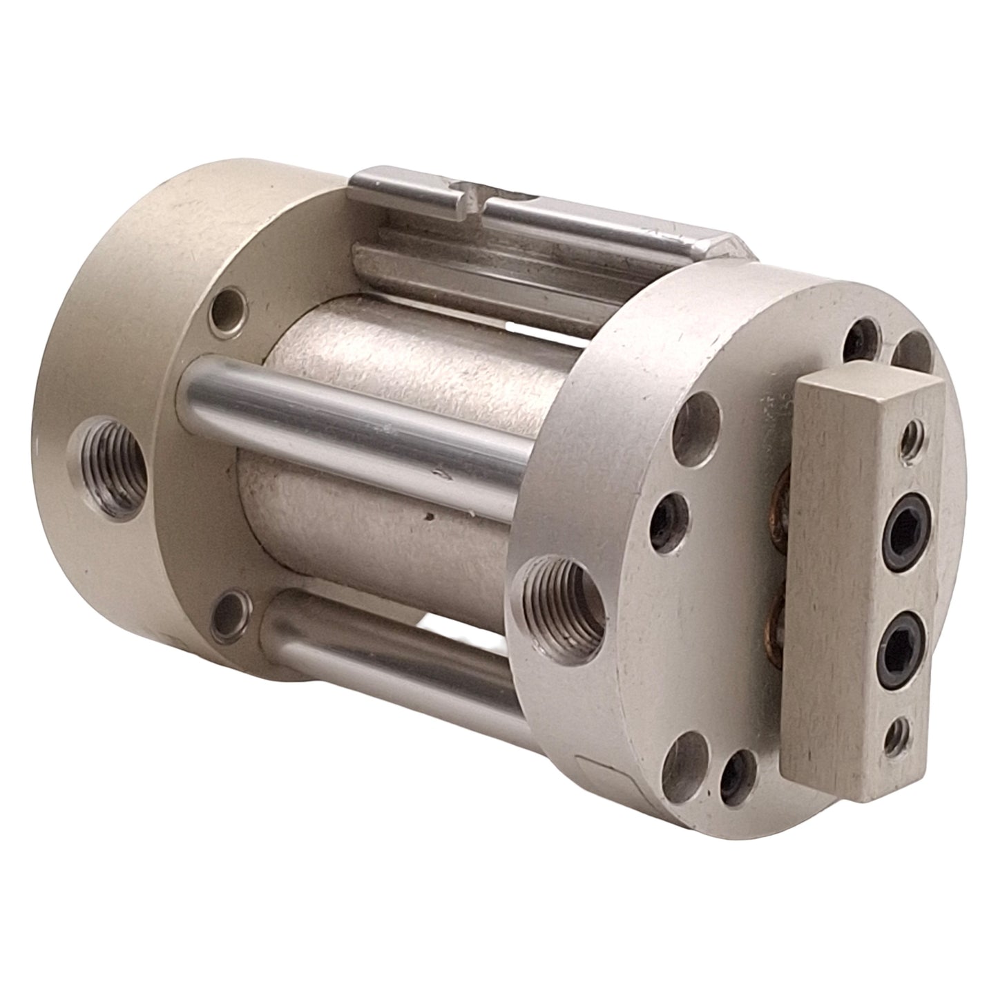 Used Bimba FT-091-M Flat-II Non-Rotating Cylinder, ø1-1/16in Bore, 1in Stroke, 1/8NPT
