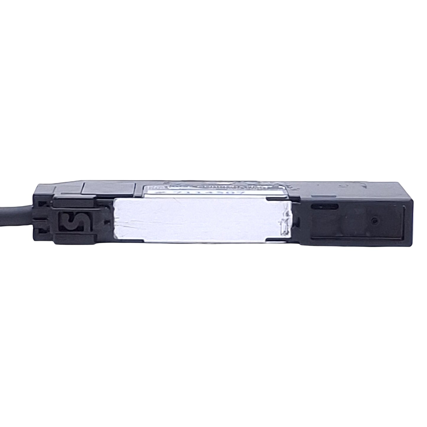 Used Keyence AP-V41AW Pressure Sensor Amplifier NPN, 12-24VDC, 6ft Cable *No Cover*