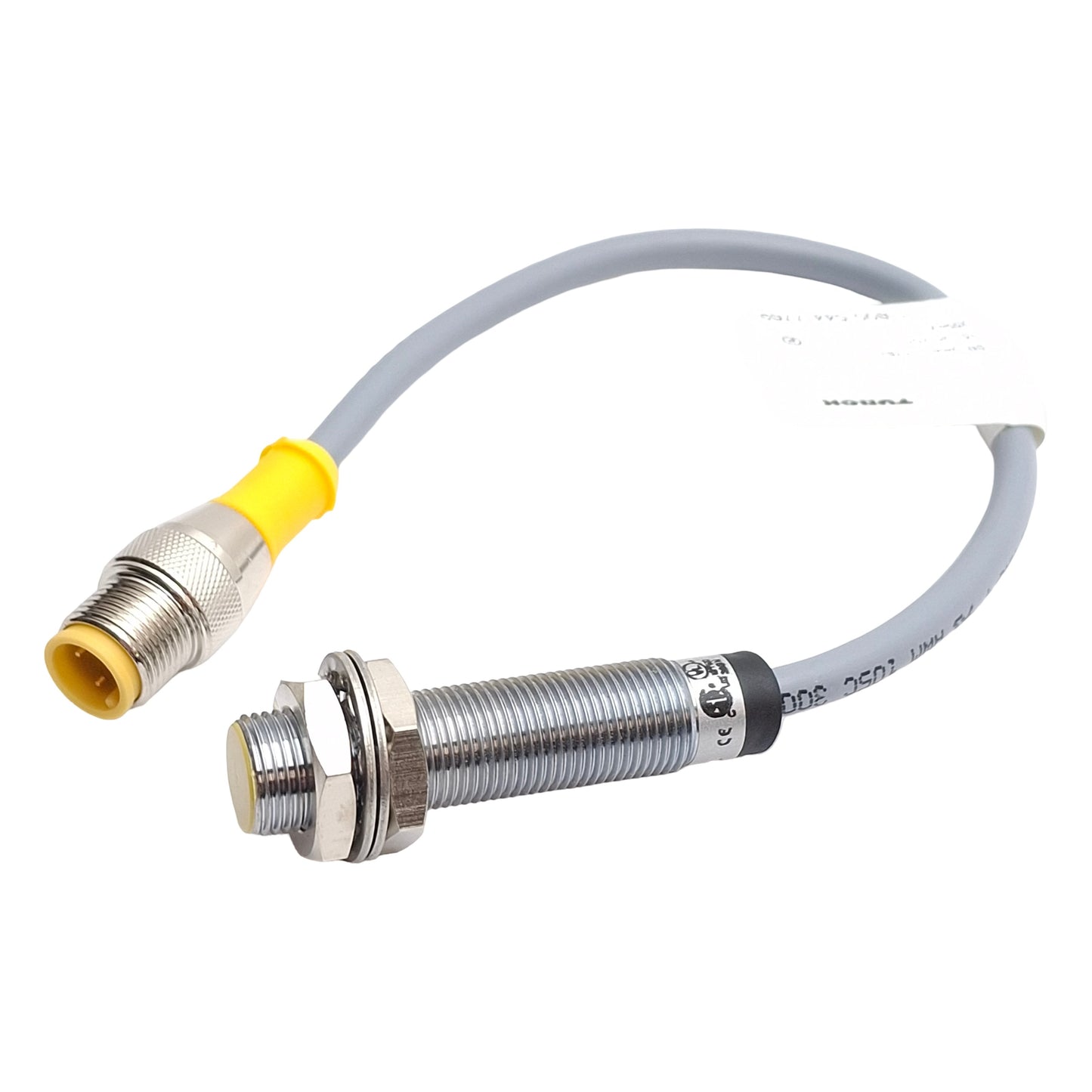 New – Open box Turck Bi2-M12-VP6X-0.2m-RS4.4T Proximity Sensor, 2mm SN, 10-30VDC, PNP NO+NC
