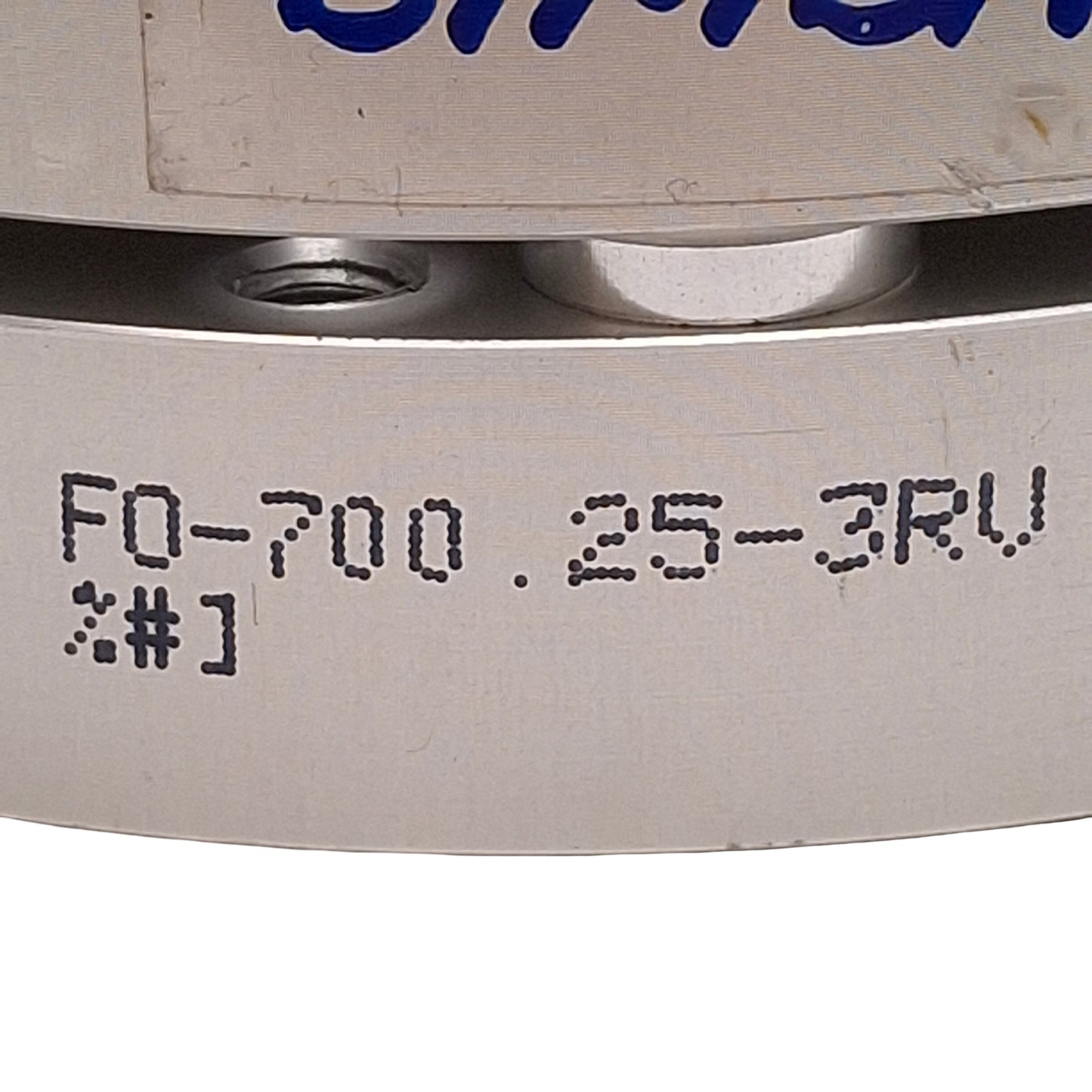 Used Bimba FO-700.25-3RV Flat-1 Compact Cylinder, ø3in Bore, 0.25in Stroke, 1/4in NPT