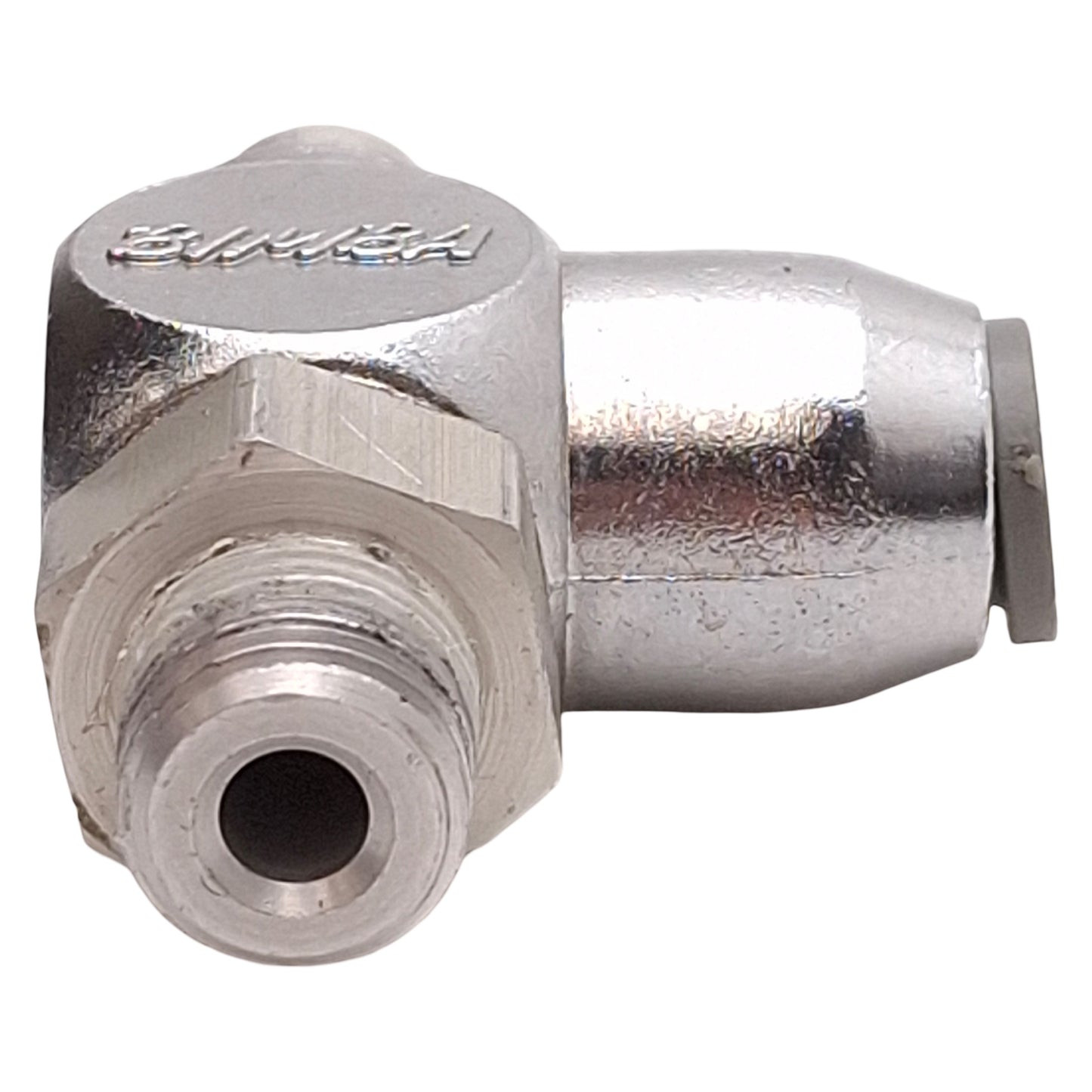 Used Lot of 2 Bimba FQP2 Flow Control Fitting, Screw, 150psi, ø1/4in P2C, 1/8in NPT