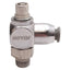 Used Lot of 2 Bimba FQP2 Flow Control Fitting, Screw, 150psi, ø1/4in P2C, 1/8in NPT