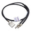 Used Tri-Tronics BF-C-36P Bifurcated Fiber Optic Cable, 36in, 0.032 x 0.382in Bundle