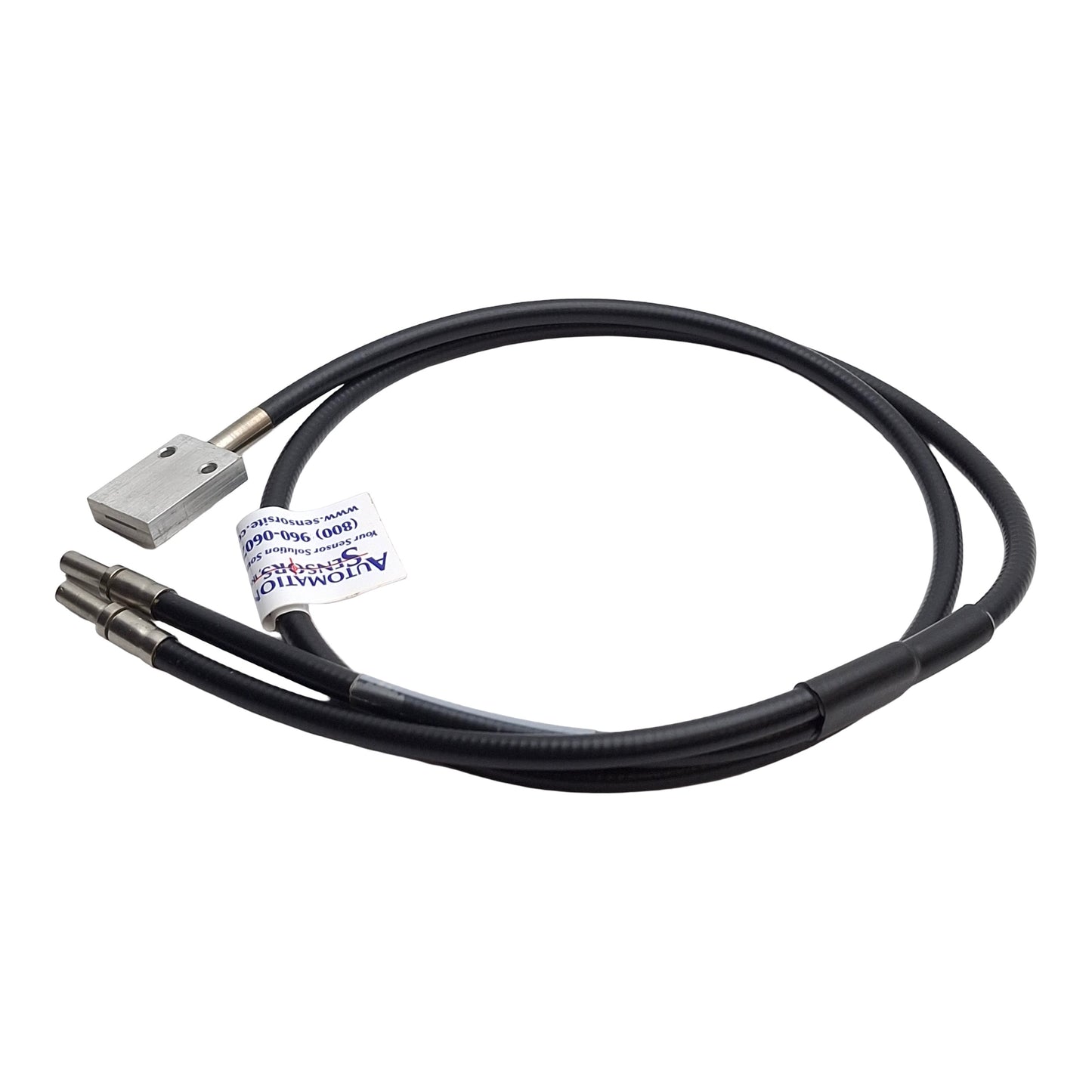 Used Tri-Tronics BF-C-36P Bifurcated Fiber Optic Cable, 36in, 0.032 x 0.382in Bundle