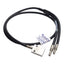 Used Tri-Tronics BF-C-36P Bifurcated Fiber Optic Cable, 36in, 0.032 x 0.382in Bundle
