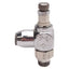 Used Lot of 2 Bimba FQP2K Flow Control Fitting, Knob, 150psi, ø1/4in P2C, 1/8in NPT