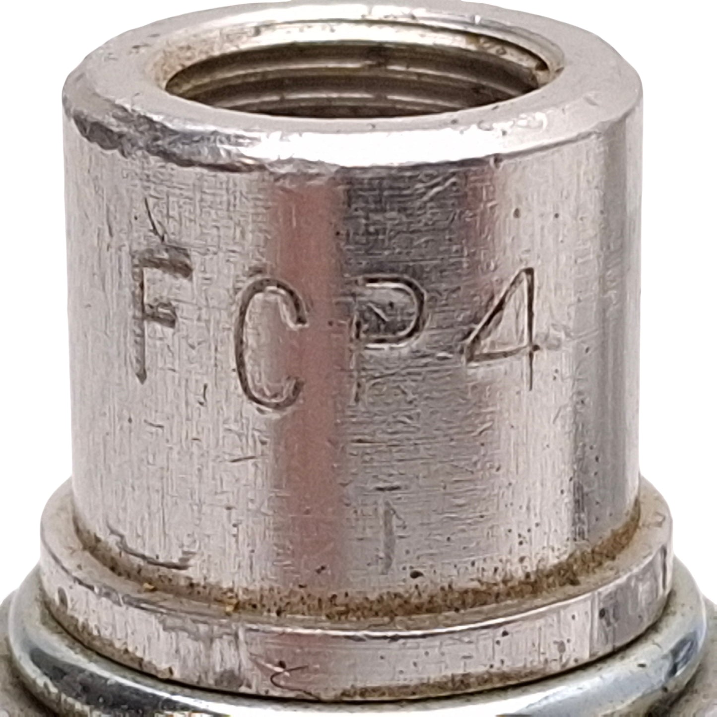 Used Lot of 2 Bimba FCP4 Flow Control Fitting, Screw, 150psi, 1/4in NPT Male & Female