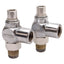 Used Lot of 2 Bimba FCP4 Flow Control Fitting, Screw, 150psi, 1/4in NPT Male & Female