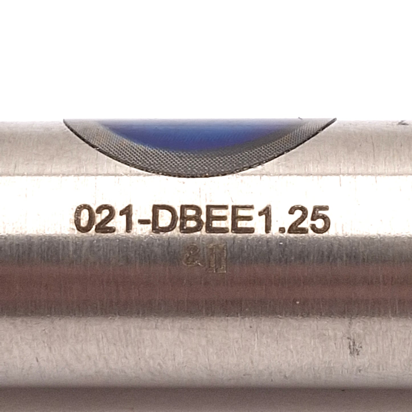 Used Bimba 021-DBEE1.25 Pneumatic Cylinder ø9/16in Bore, 1in Stroke, 1.25in Extension