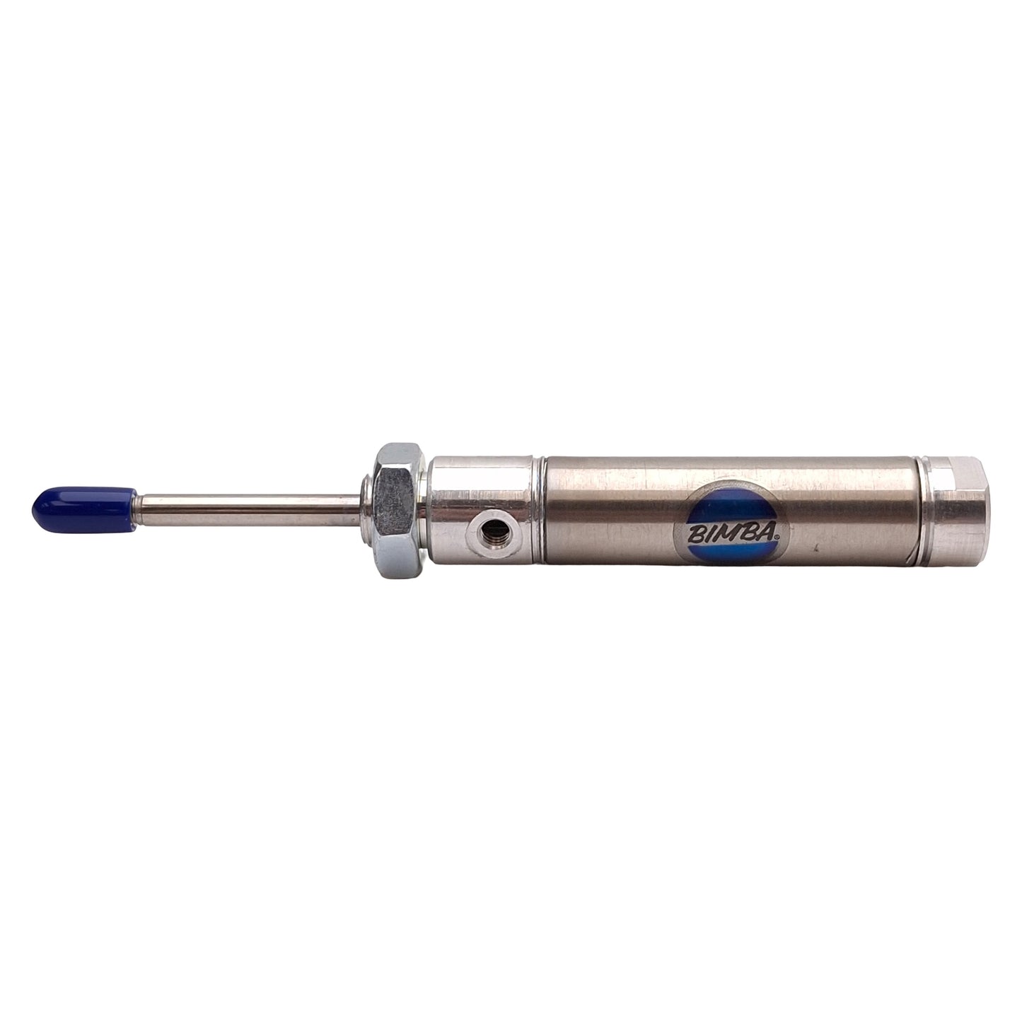 Used Bimba 021-DBEE1.25 Pneumatic Cylinder ø9/16in Bore, 1in Stroke, 1.25in Extension