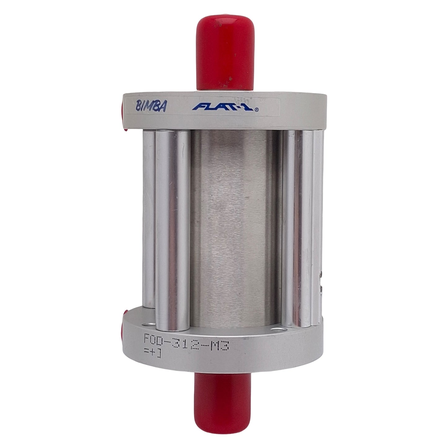 New Bimba FOD-312-M3 Double-End Pneumatic Cylinder, ø2in Bore, 2in Stroke, 1/8in NPT