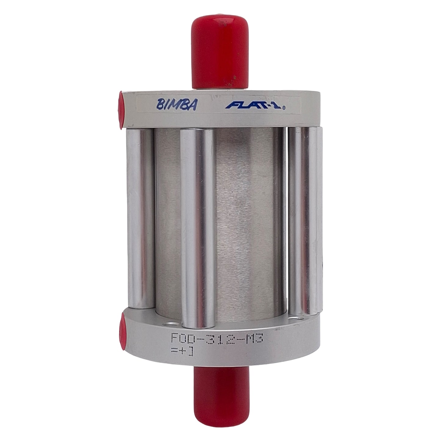 New Bimba FOD-312-M3 Double-End Pneumatic Cylinder, ø2in Bore, 2in Stroke, 1/8in NPT