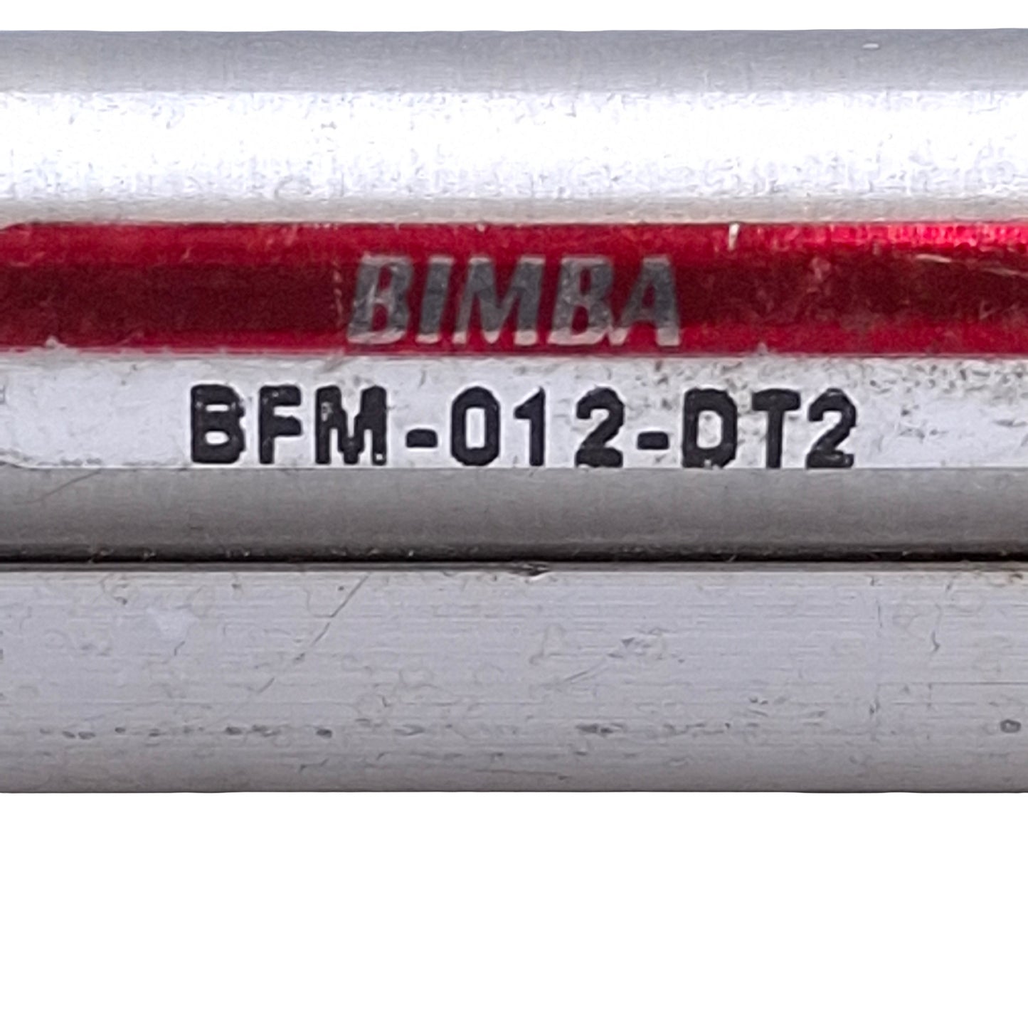 Used Bimba BFM-012-DT2 Pneumatic Cylinder ø7/16in Bore, 2in Stroke, 10-32 Port
