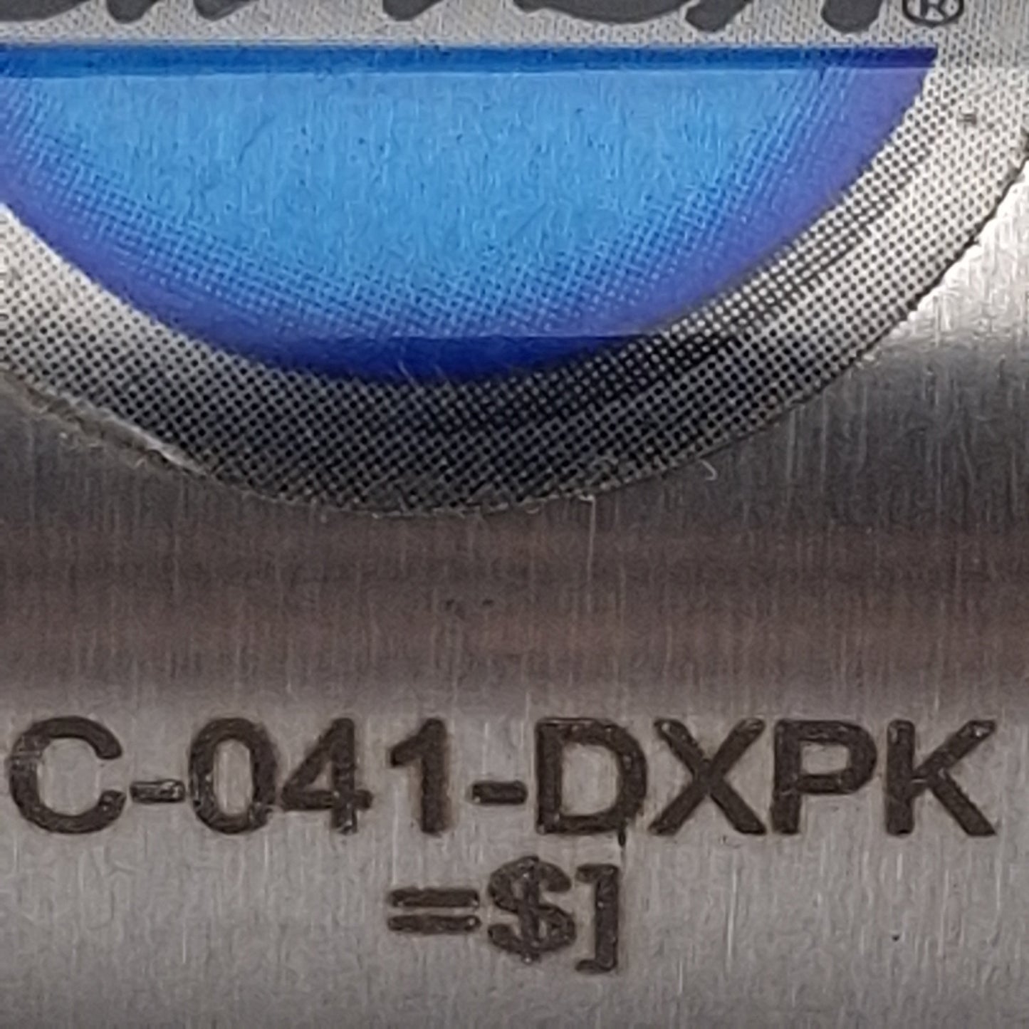 Used Bimba C-041-DXPK Pneumatic Cylinder, ø3/4in Bore, 1in Stroke, 1/8in NPT, 250psi