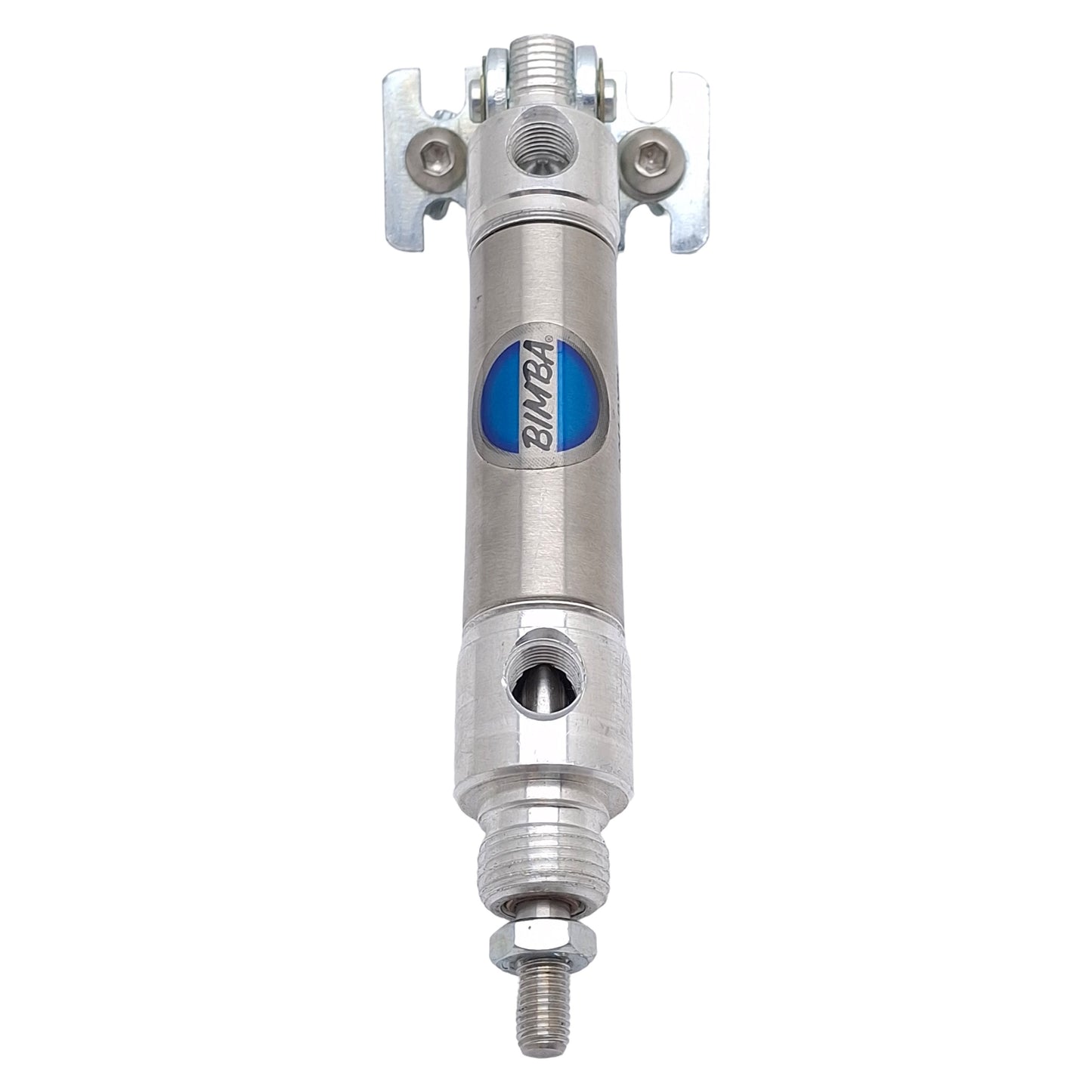 Used Bimba C-041-DXPK Pneumatic Cylinder, ø3/4in Bore, 1in Stroke, 1/8in NPT, 250psi