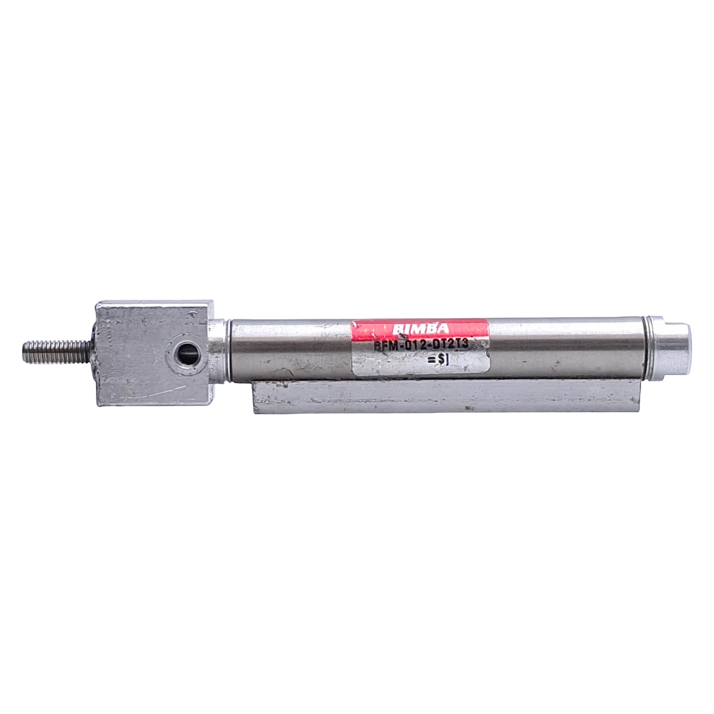 Used Bimba BFM-012-DT2T3 Pneumatic Cylinder ø7/16in Bore, 2in Stroke, 10-32 Port