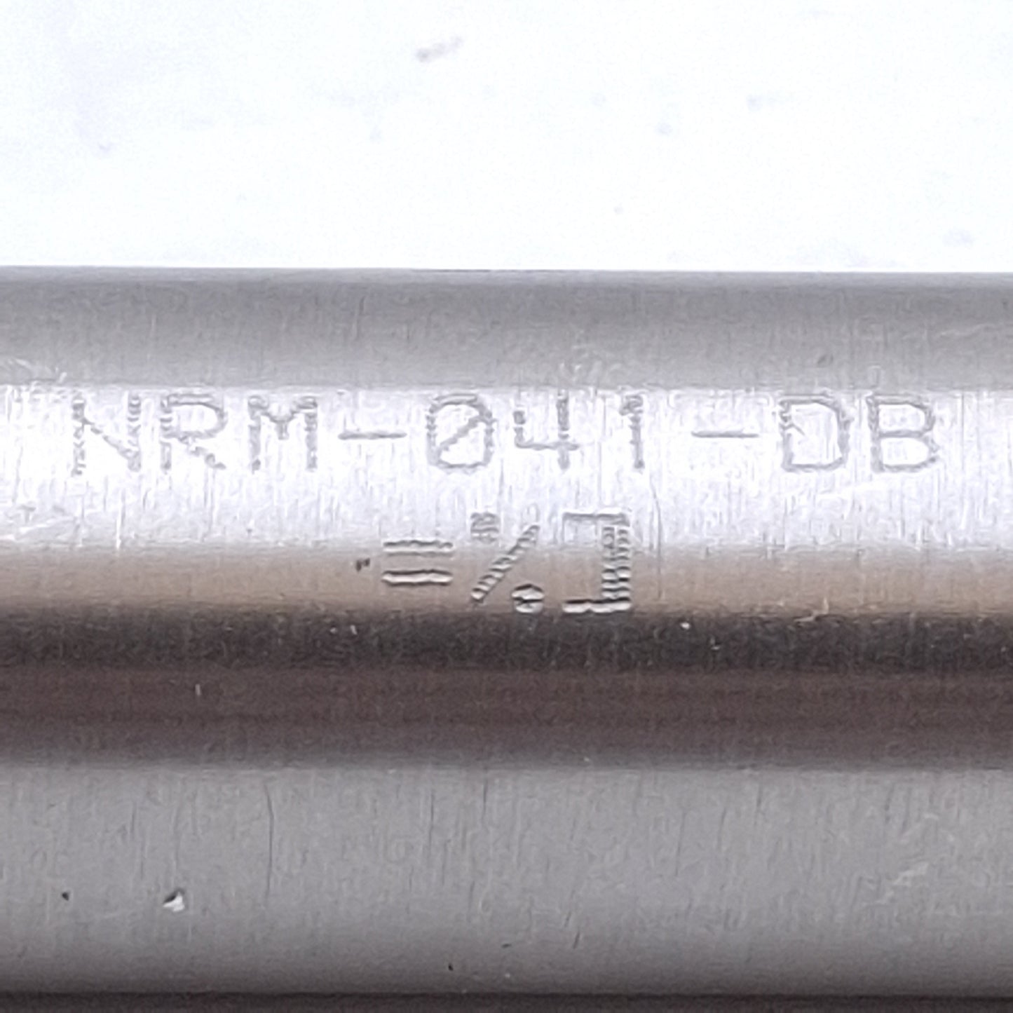 Used Bimba NRM-041-DB Pneumatic Cylinder ø3/4in Bore, 1in Stroke, 1/8 NPT Port