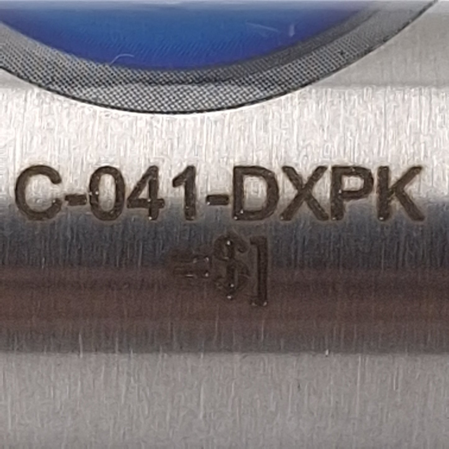 New Bimba C-041-DXPK Pneumatic Cylinder, ø3/4in Bore, 1in Stroke, 250psi, 1/8in NPT