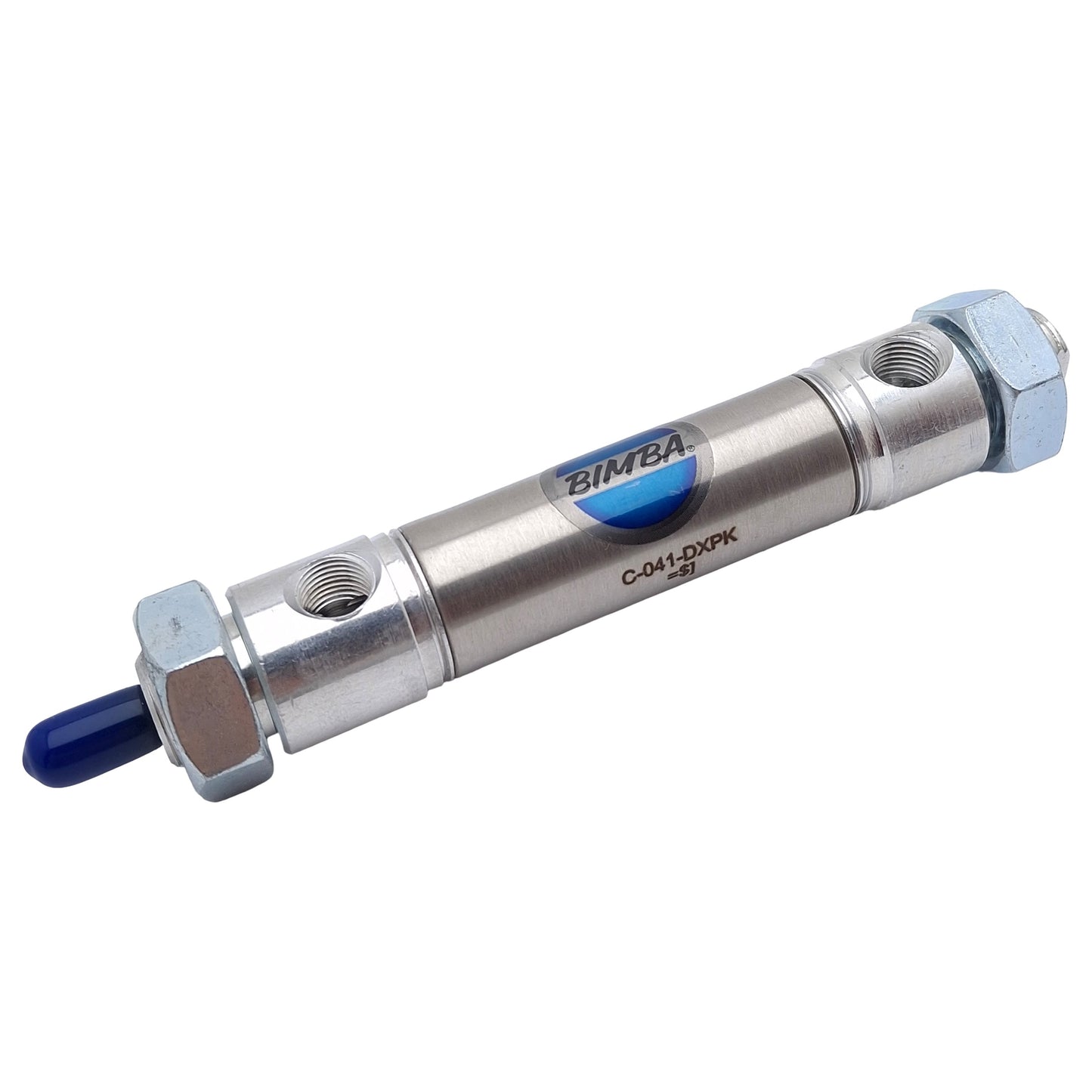 New Bimba C-041-DXPK Pneumatic Cylinder, ø3/4in Bore, 1in Stroke, 250psi, 1/8in NPT