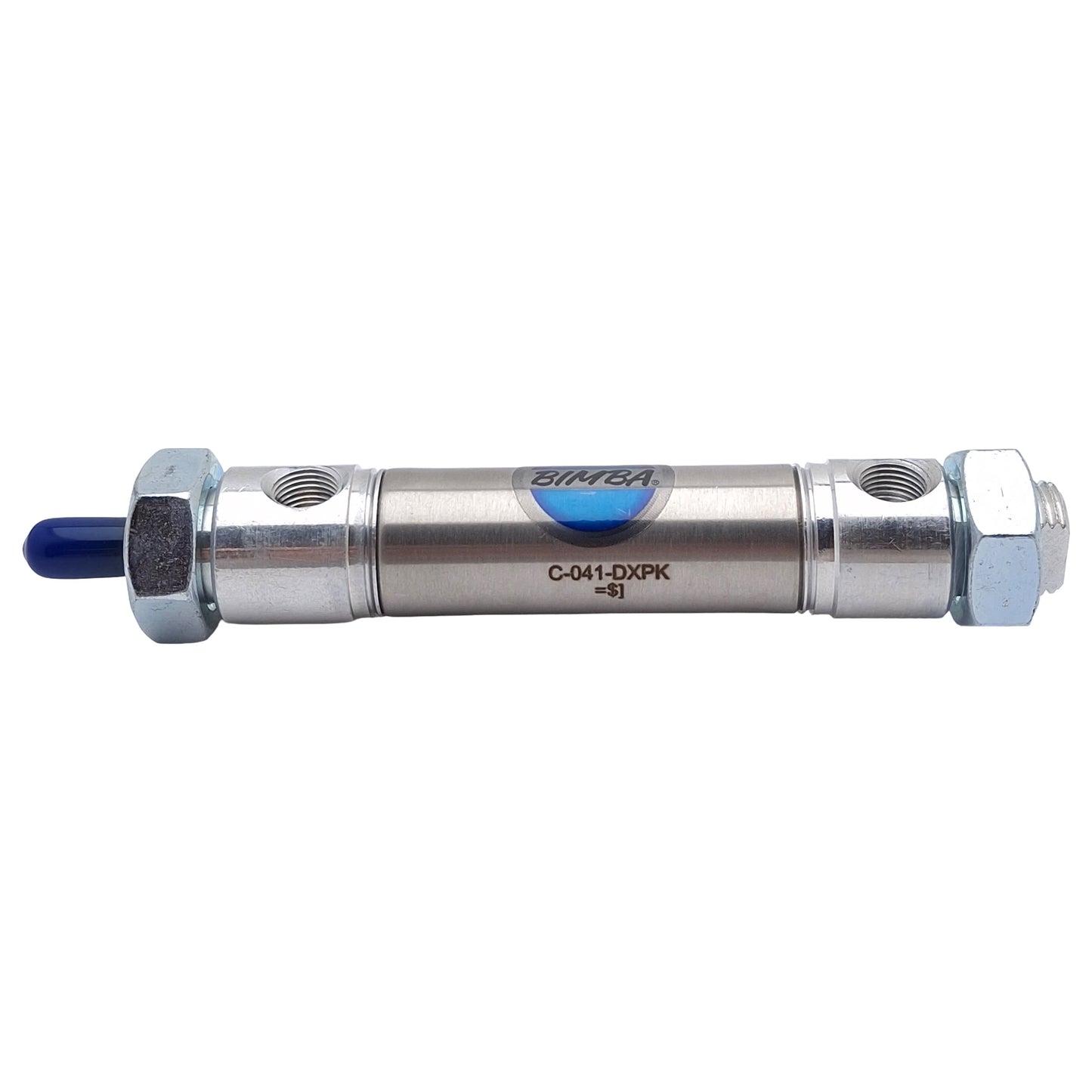 New Bimba C-041-DXPK Pneumatic Cylinder, ø3/4in Bore, 1in Stroke, 250psi, 1/8in NPT