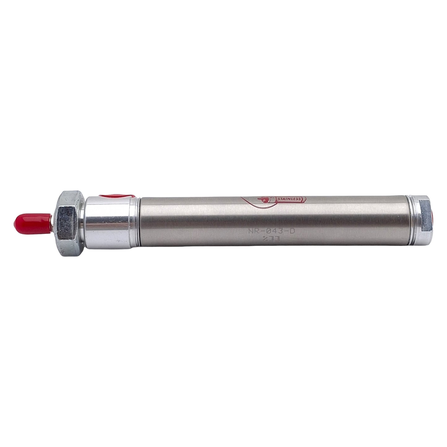 New Bimba NR-043-D Pneumatic Cylinder, ø3/4in Bore, 3in Stroke, 1/8in NPT, 250psi