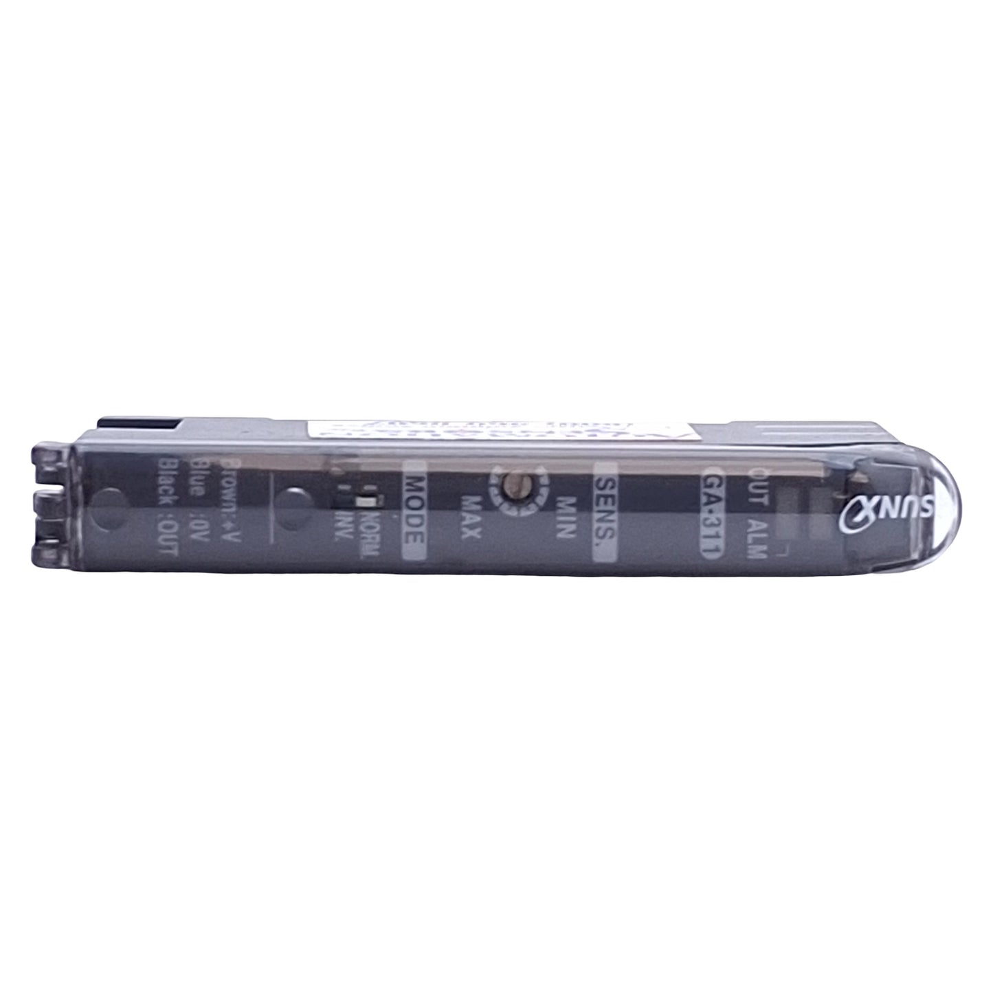 Used Panasonic SunX GA-311 Proximity Sensor Amplifier 12-24VDC, NPN, 18-turn Adjuster
