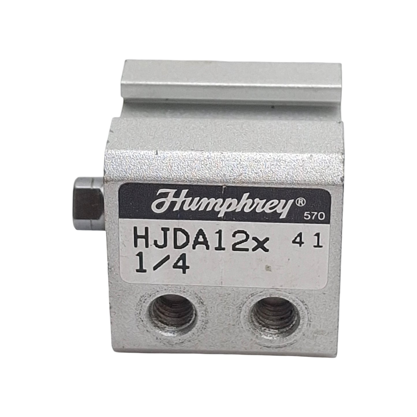 Used Humphrey HJDA12x1/4 Pneumatic Cylinder, 12mm Bore x 1/4in Stroke, M5 Ports