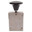 Used Airmatic 382-0602 Pneumatic Control Valve, 3-Way, Palm Button w/o Spring, 1/4NPT
