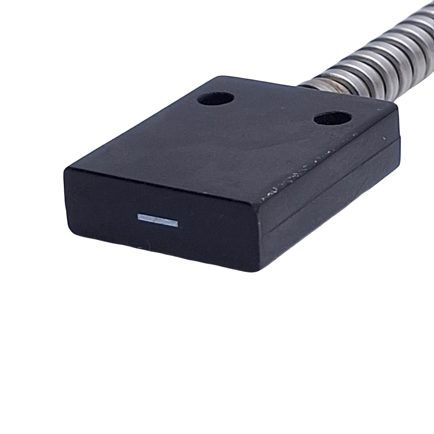 Used Banner IR13S Fiber Optic Light Guide ø1.6mm Bundle, 19.1x25.4mm Sensing End, 3ft