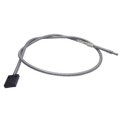 Used Banner IR13S Fiber Optic Light Guide ø1.6mm Bundle, 19.1x25.4mm Sensing End, 3ft