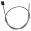 Used Banner IR13S Fiber Optic Light Guide ø1.6mm Bundle, 19.1x25.4mm Sensing End, 3ft