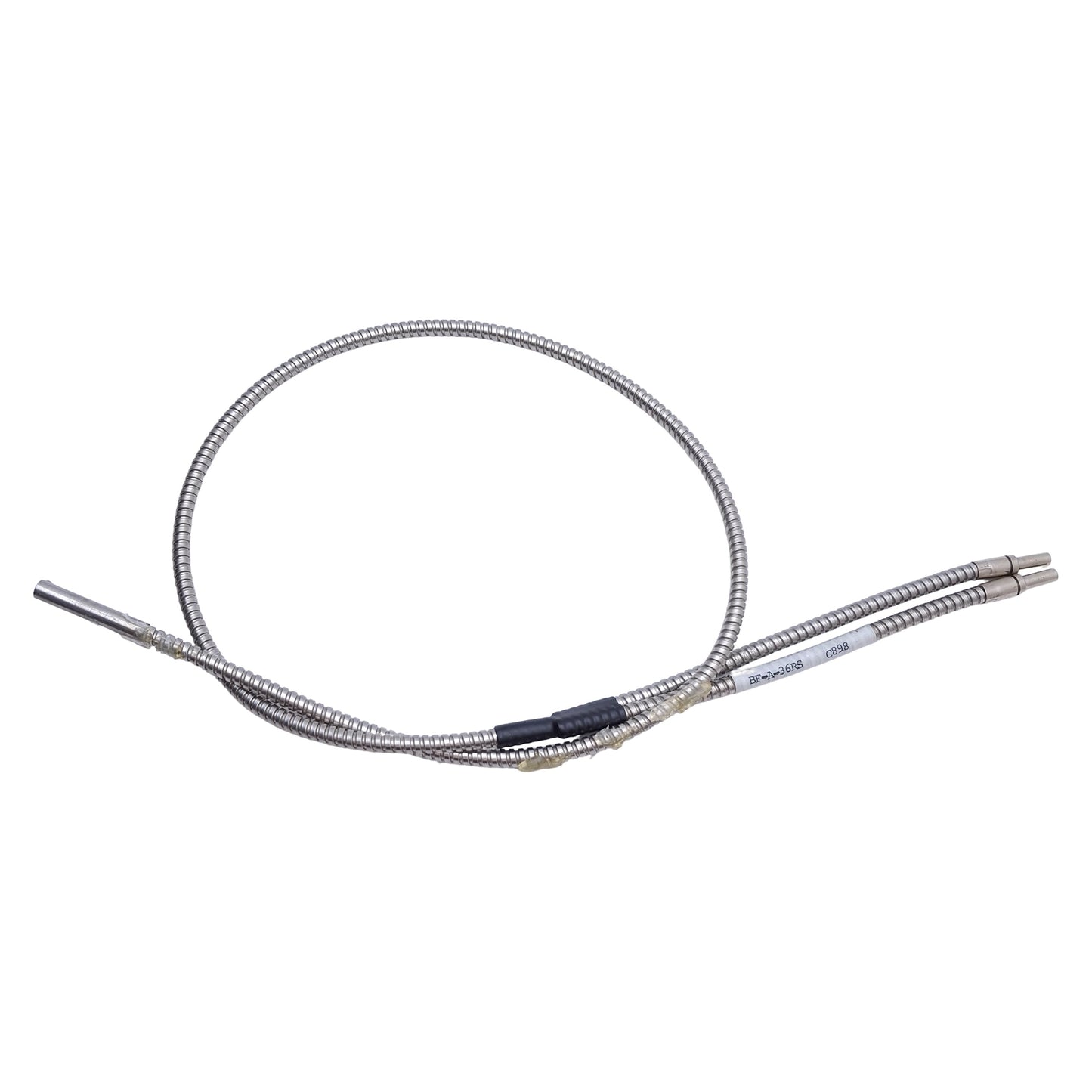 Used Tri-Tronics BF-A-3-36RS Bifurcated Fiber Optic Light Guide ø2.36mm Bundle, 36in